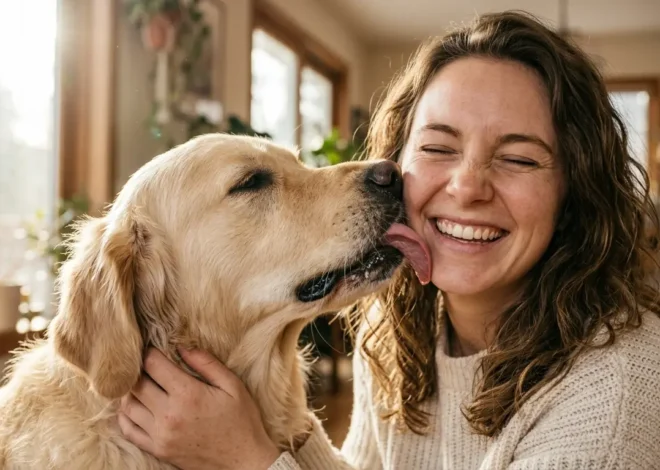 Por que o cachorro lambe a gente? Descubra o significado!