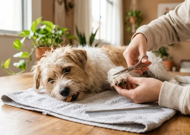 Tosa higiênica em casa: passo a passo seguro para seu cachorro